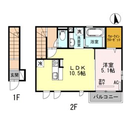 グレイスコート浜寺の物件間取画像